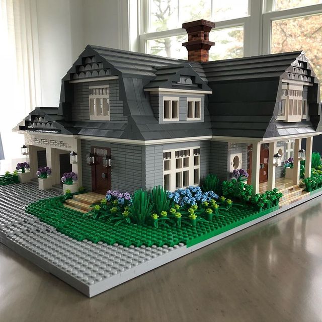 Американка будує з LEGO копії приватних будинків за чималу плату - фото 373929