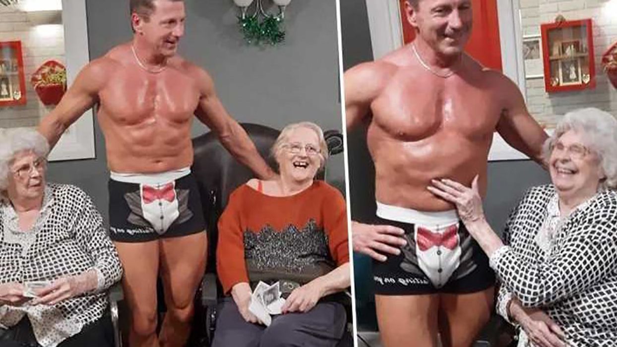 Гарячий подарунок: стриптизера запросили до будинку престарілих