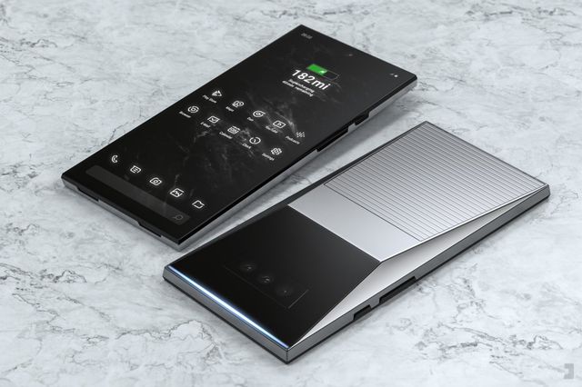 Cybertruck Ілона Маска надихнув на концепт незвичайного смартфона - фото 374165