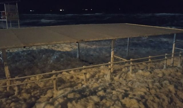 В Одесі після шторму бачили цікаве природне явище - фото 374220