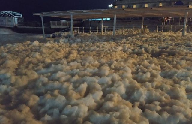 В Одесі після шторму бачили цікаве природне явище - фото 374221