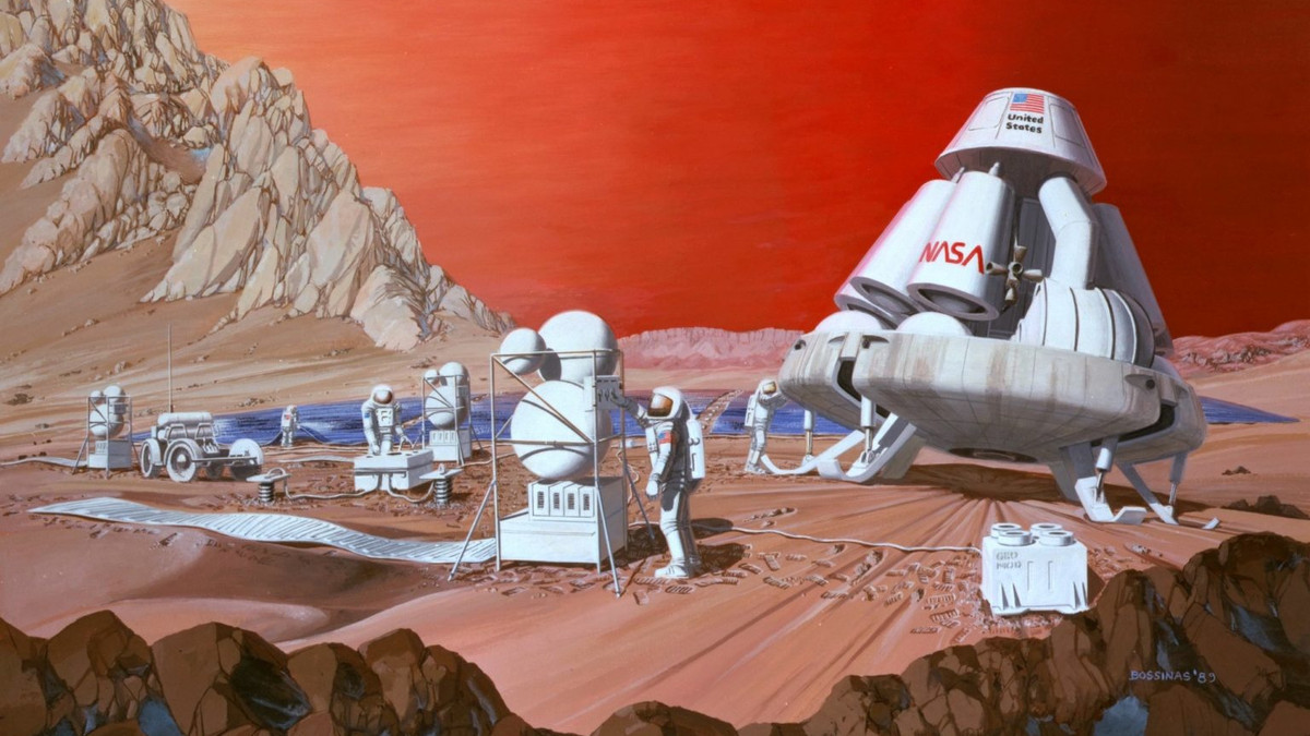 Знайдено місце для висадки людей на Марсі - фото 1