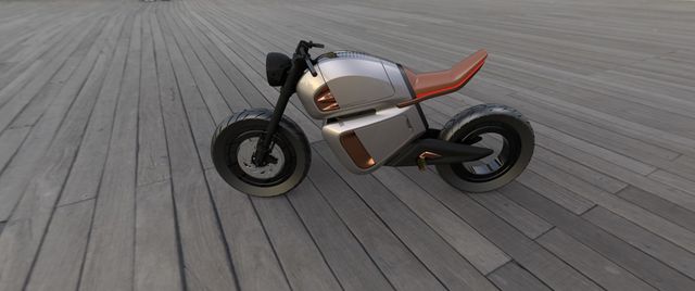 Представлений електричний ретробайк з гібридною батареєю - фото 375039