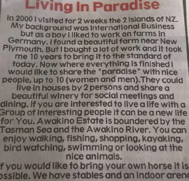 Життя в раю: безтурботний мільйонер запросив охочих жити з ним на його фермі - фото 375672