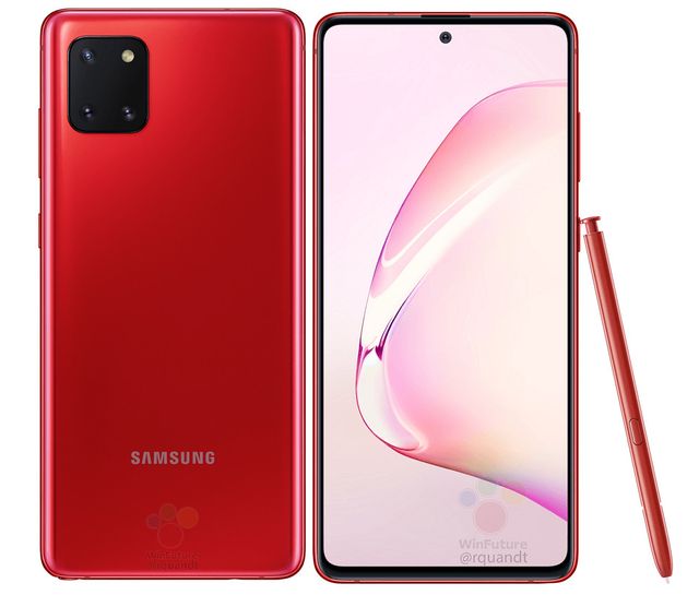 Стали відомі всі технічні характеристики смартфона Samsung Galaxy Note10 Lite - фото 375950