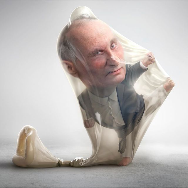 Бразильські рекламники випустили гостру рекламу презервативів з Путіним: фотофакт - фото 376120