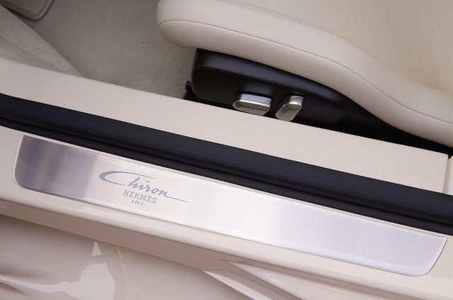 Представлено єдиний у світі Bugatti Chiron з салоном Hermès - фото 376329