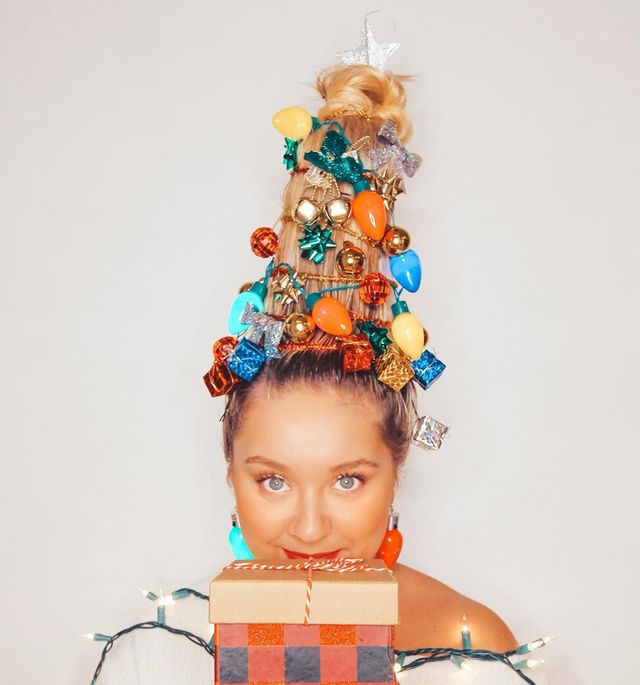 Ялинка замість зачіски: кумедні фото, які змусять усміхнутись - фото 377151