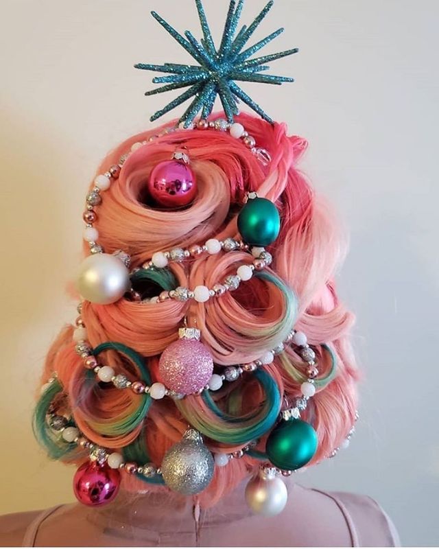 Ялинка замість зачіски: кумедні фото, які змусять усміхнутись - фото 377162