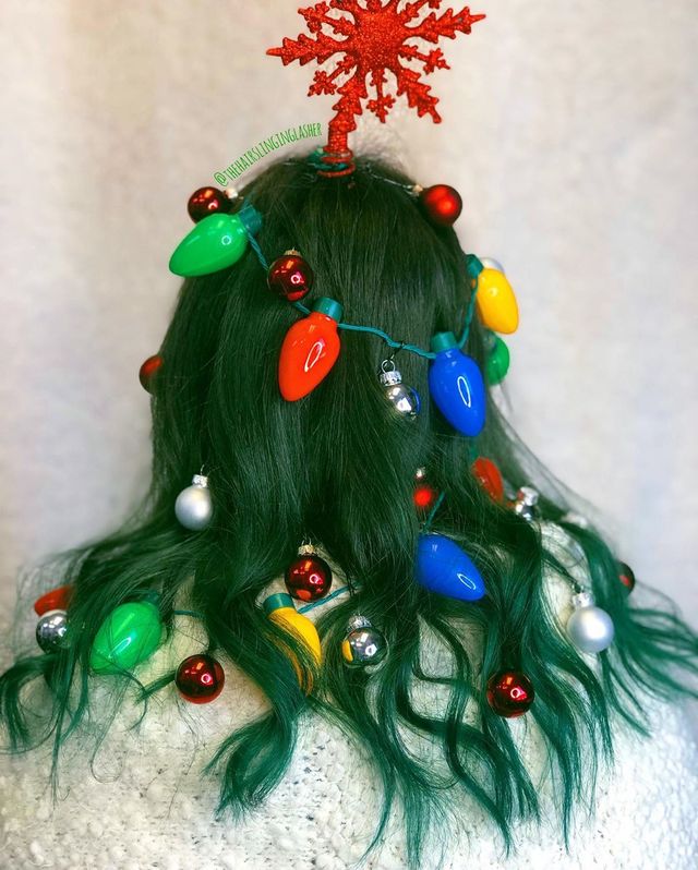 Ялинка замість зачіски: кумедні фото, які змусять усміхнутись - фото 377163