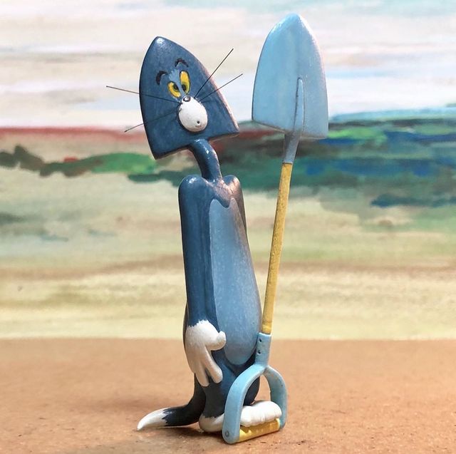 Японський художник перетворює епічні моменти з Тома і Джеррі у фігурки - фото 377191