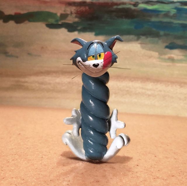 Японський художник перетворює епічні моменти з Тома і Джеррі у фігурки - фото 377192