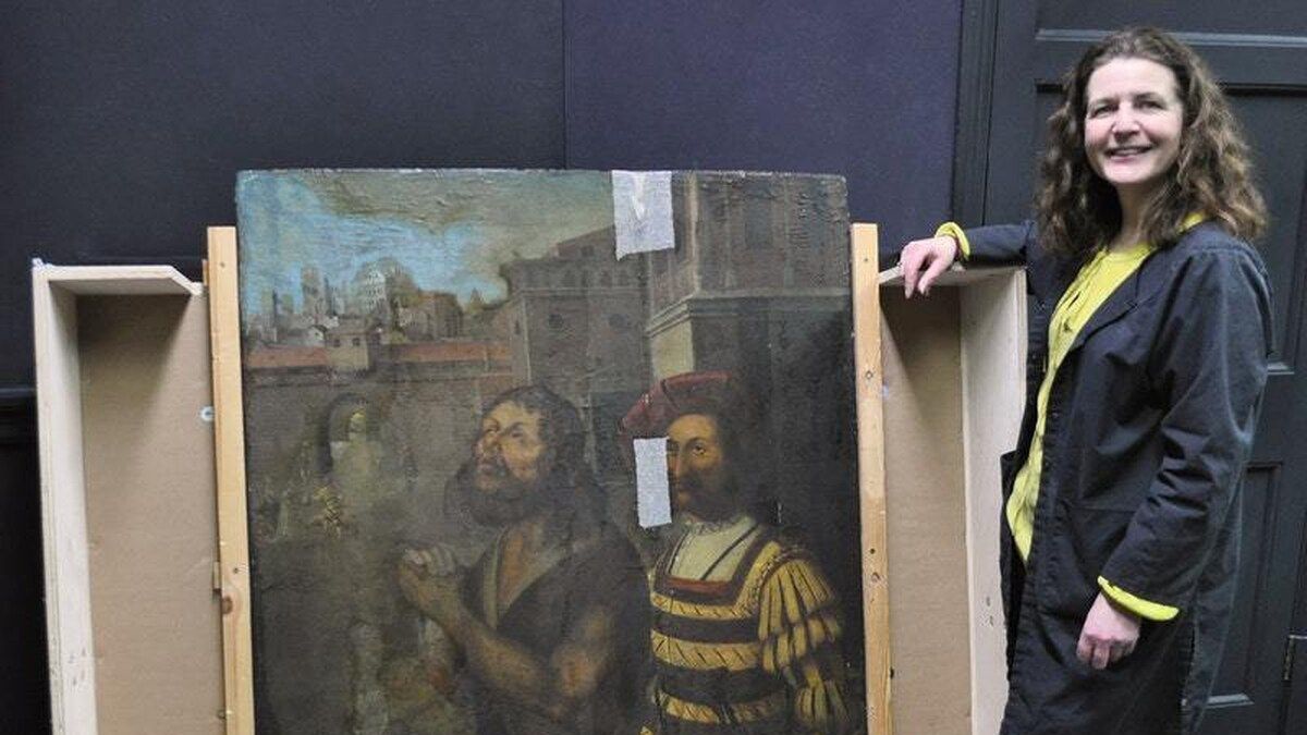 Під середньовічною картиною виявили приховану сцену Різдва