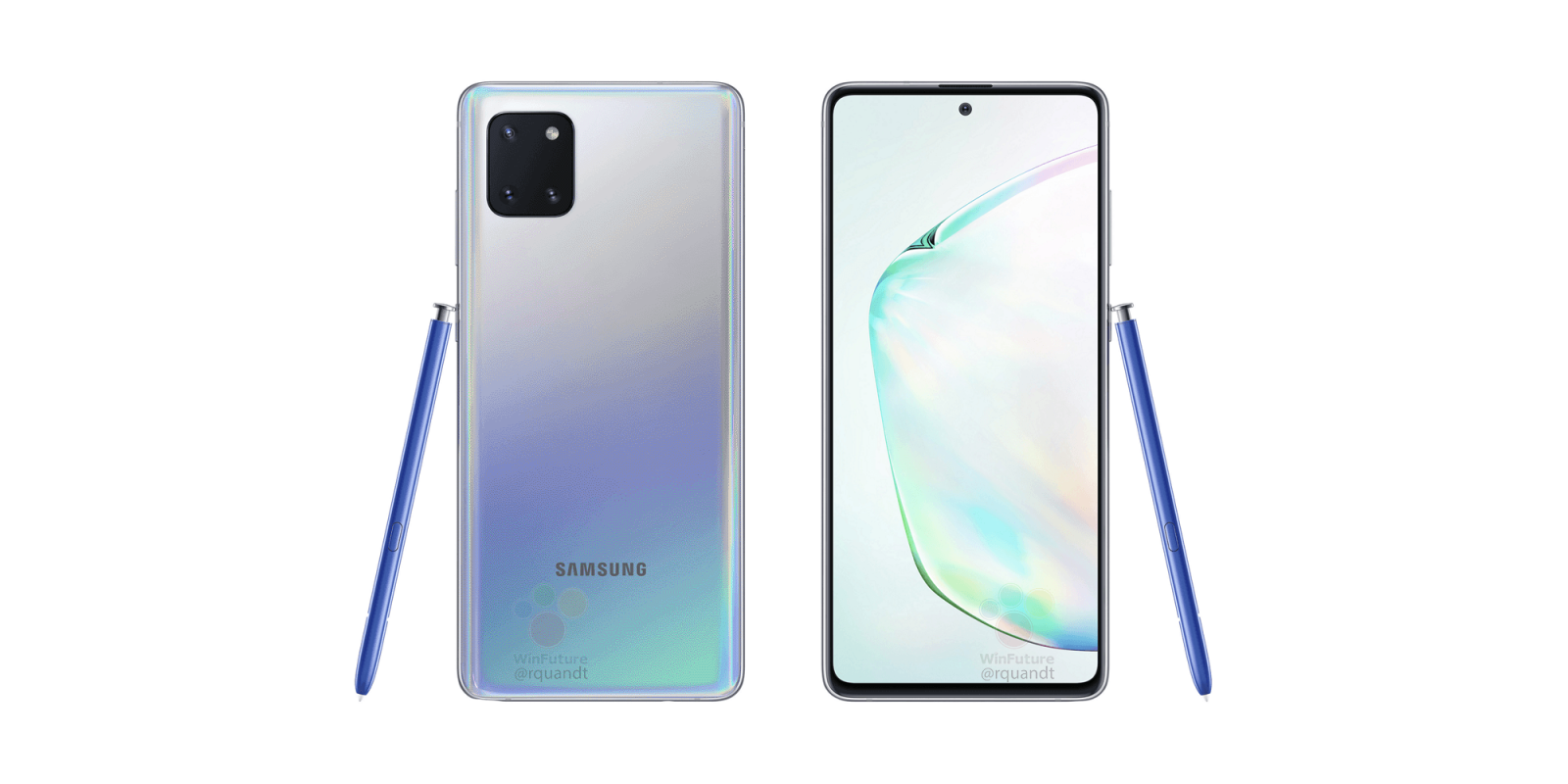 У мережу потрапили живі фото Samsung Galaxy Note10 Lite