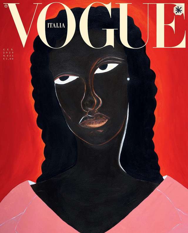Січневий Vogue Italia вийшов з ілюстраціями замість фото: чому так - фото 377962