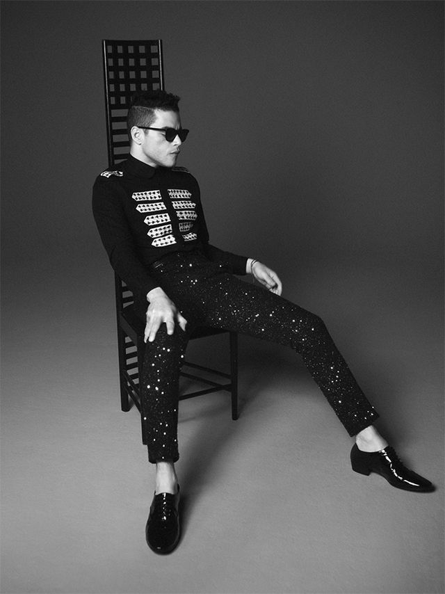 Рамі Малек став обличчям Saint Laurent: ефектні фото - фото 378242