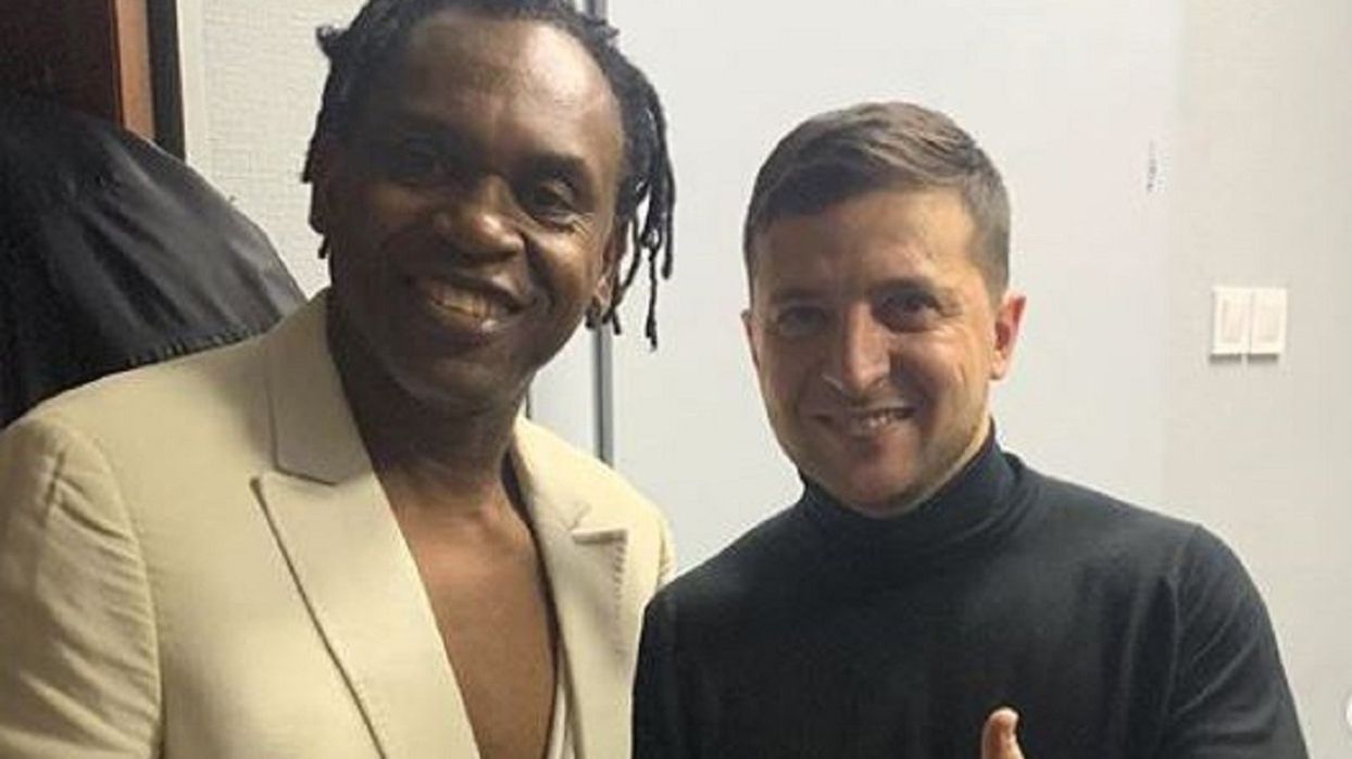 Зеленський зустрівся з Dr. Alban у Києві