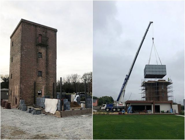 Стару водонапірну вежу перетворили у сучасне житло: ефектні фото - фото 378595