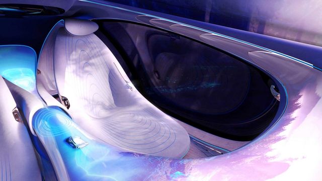 Mercedes-Benz показала футуристичне авто за мотивами всесвіту Аватара - фото 378740