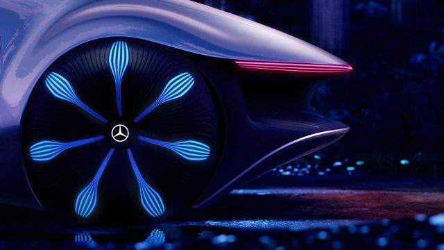 Mercedes-Benz показала футуристичне авто за мотивами всесвіту Аватара - фото 378743