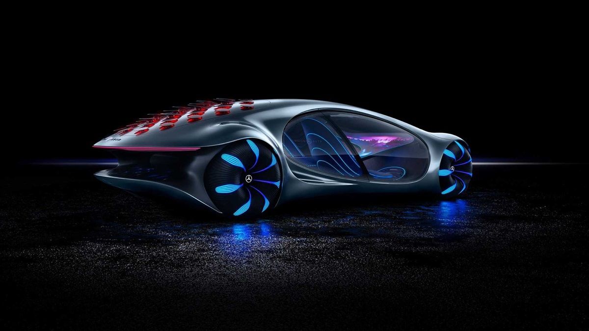 Mercedes-Benz показала футуристичне авто за мотивами всесвіту Аватара