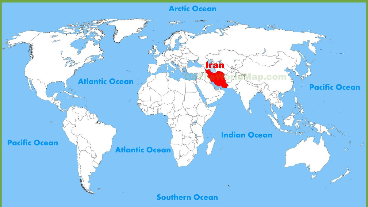 Американців попросили показати Іран на карті, і ось як вони його шукали (інфографіка) - фото 1