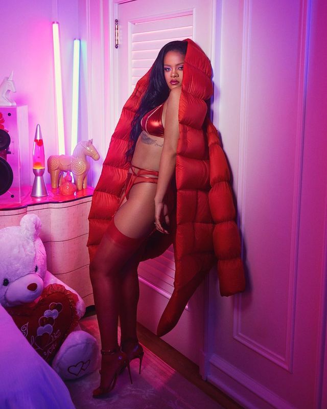 Сексуальний день Валентина: Rihanna підкорила фото у білизні - фото 379557