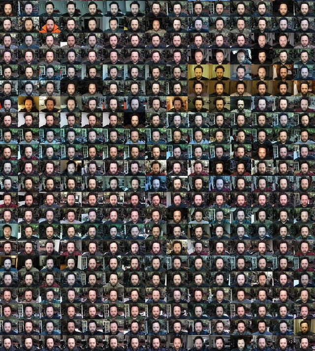 Чоловік 20 років щодня робив селфі: дивіться, як він змінився за цей час - фото 379696