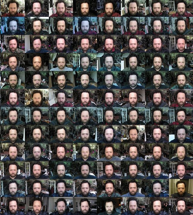 Чоловік 20 років щодня робив селфі: дивіться, як він змінився за цей час - фото 379698