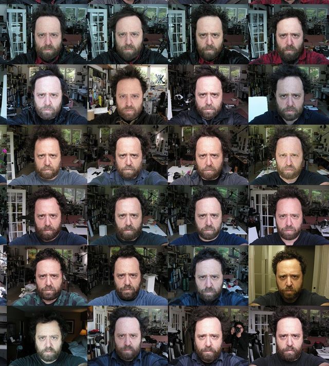 Чоловік 20 років щодня робив селфі: дивіться, як він змінився за цей час - фото 379700