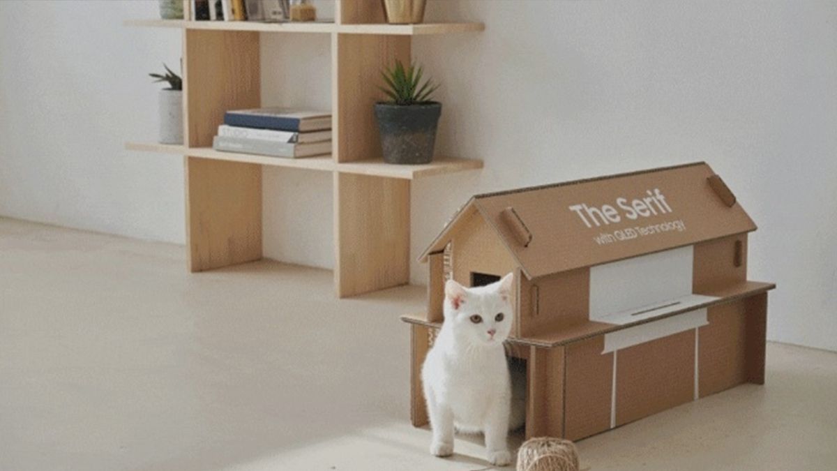 Samsung показала нову упаковку для телевізорів, з якої можна зробити стильні меблі - фото 1