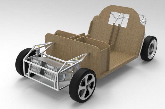 Студенти показали проєкт електромобіля з відходів - фото 380152