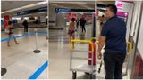 У Маямі дівчина повністю роздяглася і прогулялася по аеропорту: відео (18+)