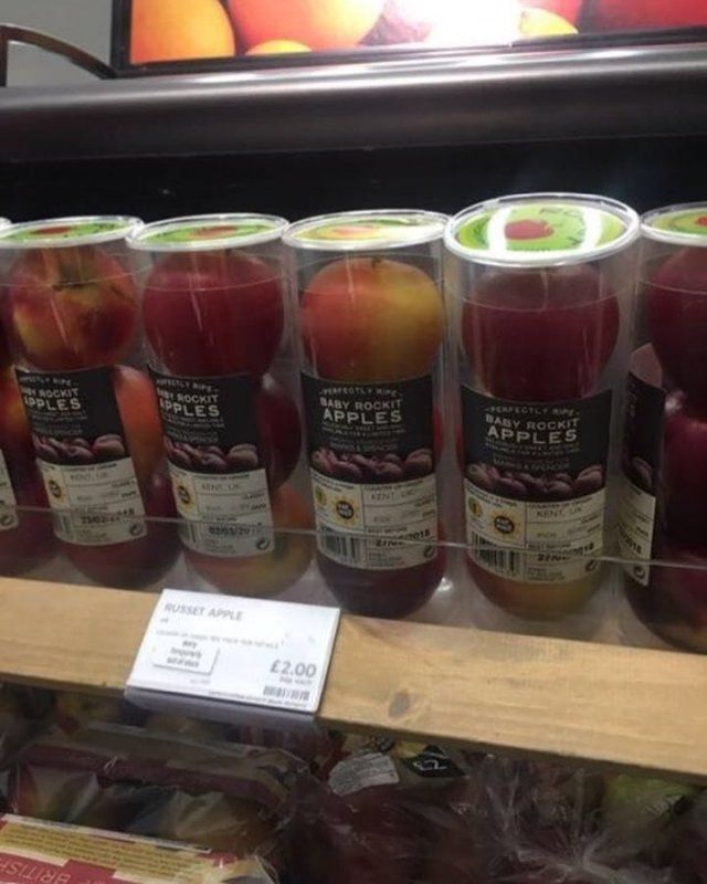 Епічне пакування продуктів в магазинах, яке викликає питання - фото 381378