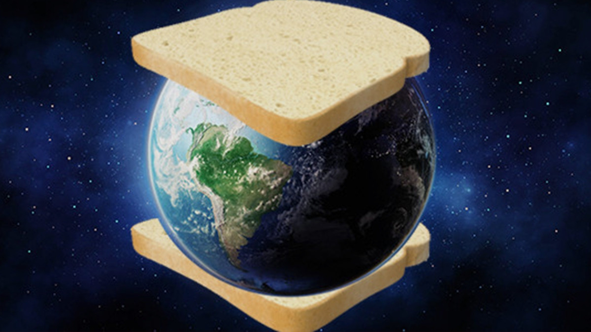 12 700 км начинки: іспанець і новозеландець зробили сендвіч з Землею (фотофакт) - фото 1