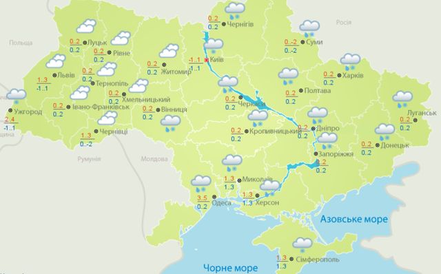 Погода в Україні 23 січня: у яких областях не очікується опадів - фото 381480
