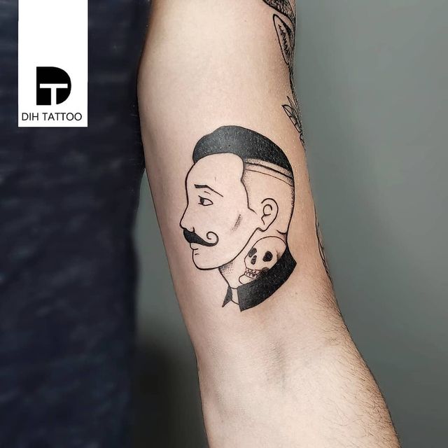 Модні чоловічі татуювання 2020: ТОП 50 ідей та прикладів тату у фото - фото 381603