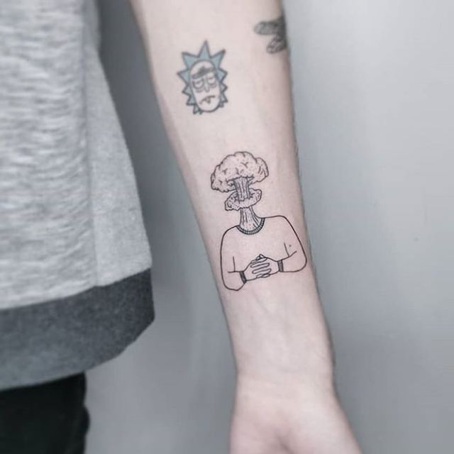 Модні чоловічі татуювання 2020: ТОП 50 ідей та прикладів тату у фото - фото 381636