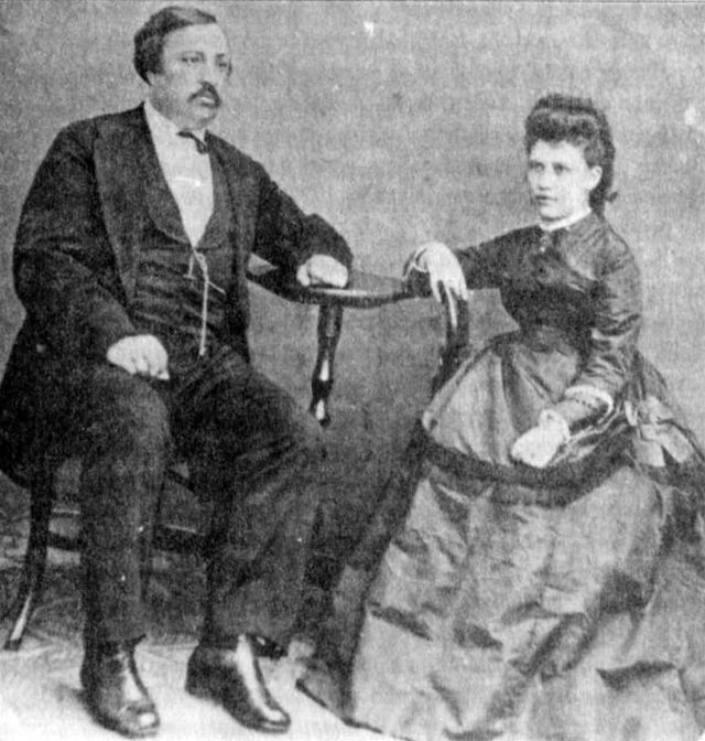 Чубинський зі своєю дружиною - фото 382219