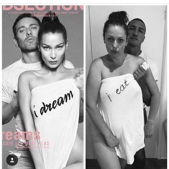 Очікування і реальність: блогерка повторила голе фото найкрасивішої жінки світу (18+) - фото 382998