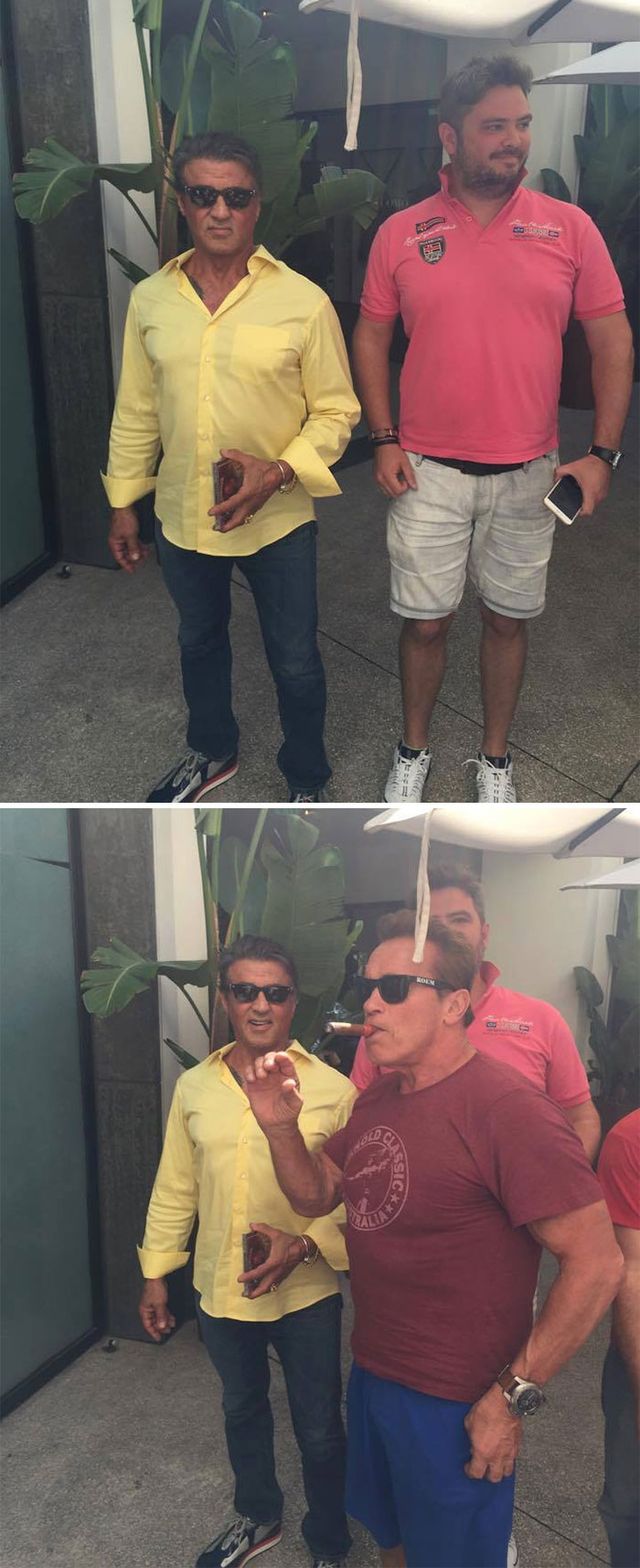 Те відчуття, коли випадково зустрів свого кумира: добірка ностальгійних фото - фото 383281