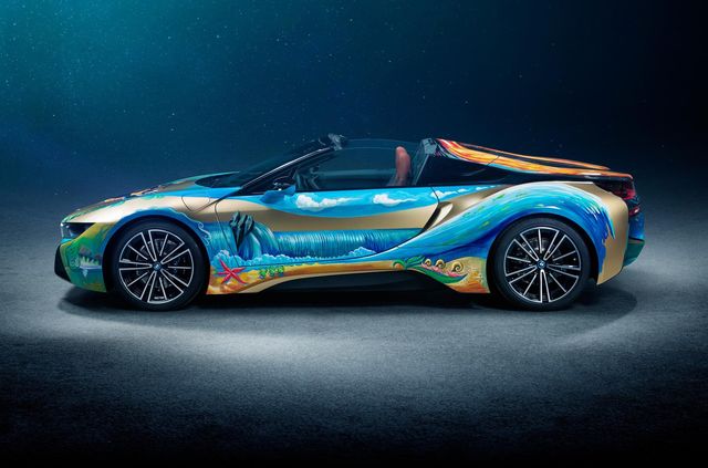 Арт-кар BMW продали задля боротьби з пластиком в океанах - фото 383409