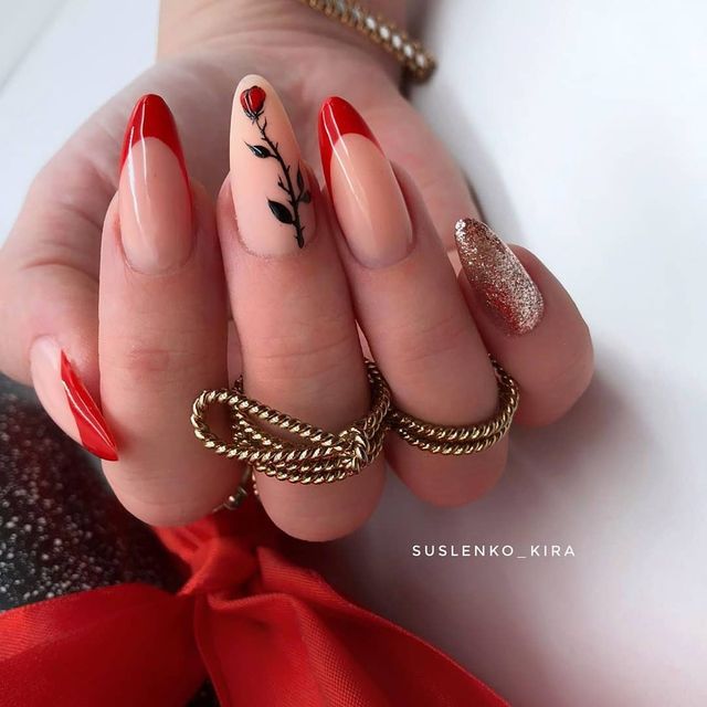 Манікюр на День Валентина 2020: модні нігті на свято закоханих у фото - фото 383846
