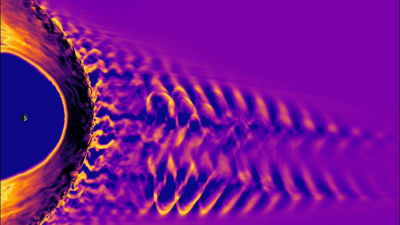 Послухайте, як шумить сонячний вітер