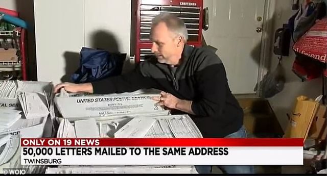 Американець отримав 55 тисяч листів одночасно - фото 384214