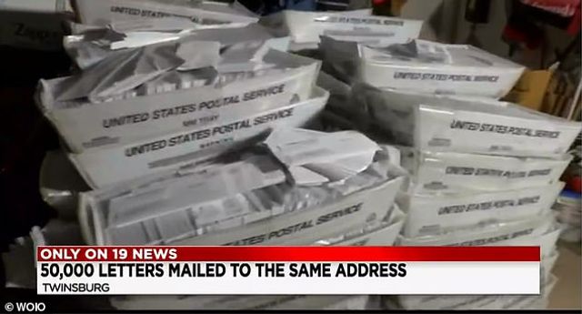 Американець отримав 55 тисяч листів одночасно - фото 384215