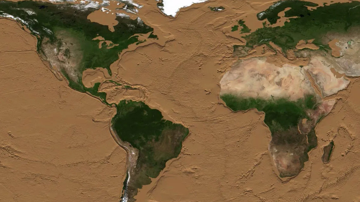Науковці показали, як виглядатиме Земля без води - фото 1