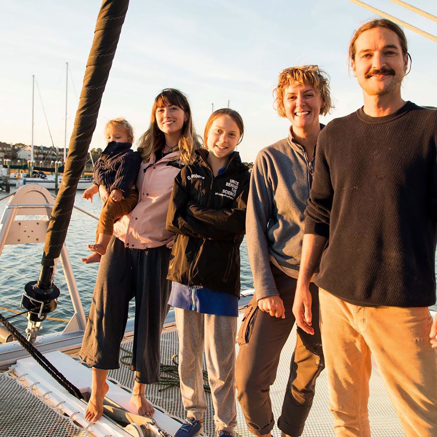 У мережі з'явилось відео подорожі Грети Тунберг через Атлантику