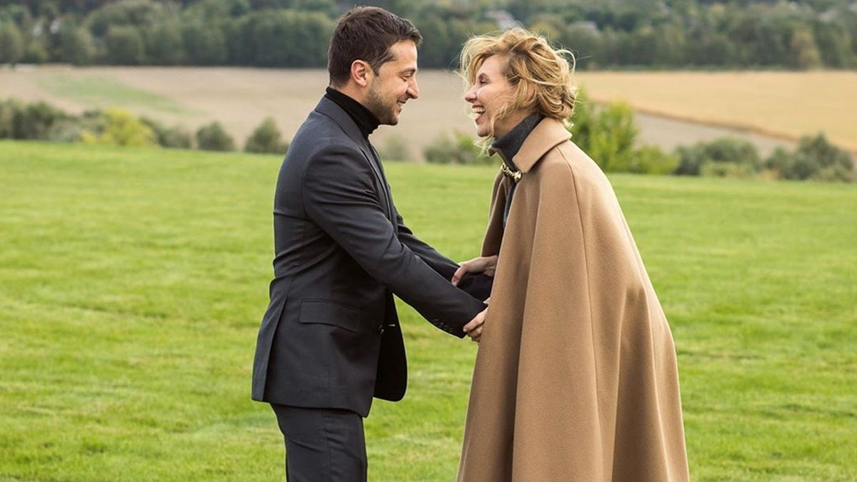 Володимир та Олена Зеленські - фото 1