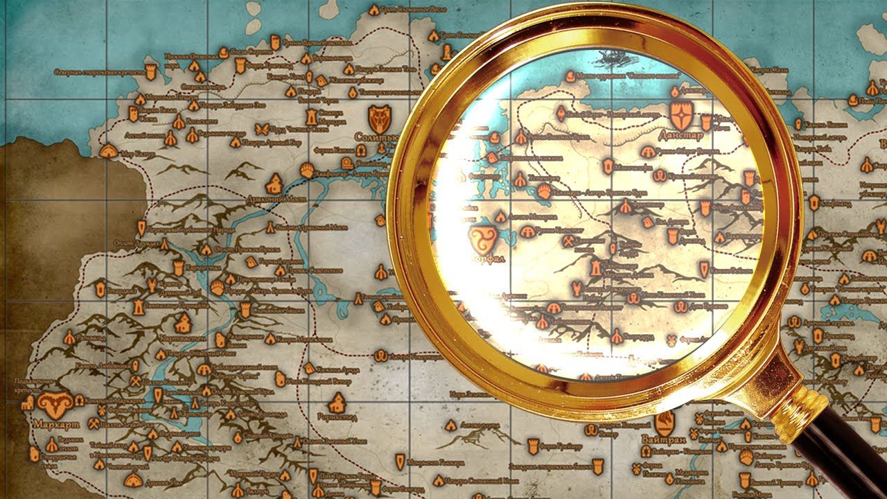 Карта з Skyrim - фото 1